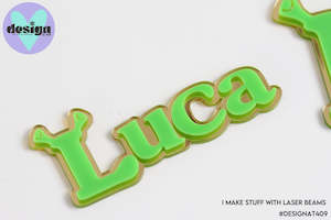 Shrek Themed Layered Cake Name