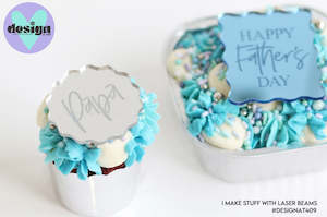 Celebration Cake Dots: Father's Day / Hari Rā Pāpā Celebration Cake Dots