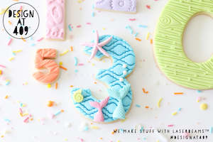 Number Shape Cookie Cutter (5 sizes)