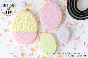 Cookie Cutters: Egg Shape Cookie Cutter (4 sizes)