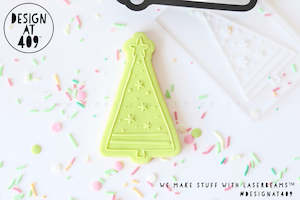 Christmas Stamps And Cutters: Christmas Tree Raised Stamp & Cutter