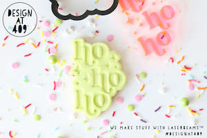 Christmas Stamps And Cutters: HoHoHo 2 Embossed Stamp & Cutter