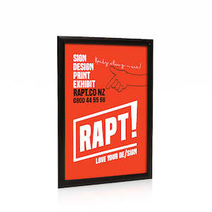 Poster Displays Accessories: Black Snap Frame - Various Sizes