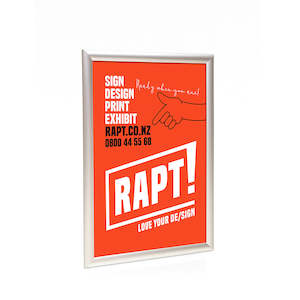 Poster Displays Accessories: Silver Snap Frame - Various Sizes