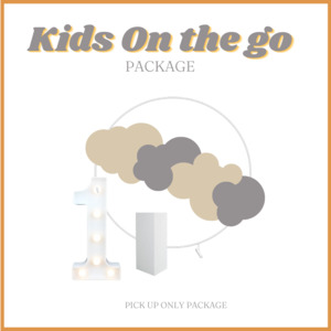 Party Packages: Kids 'On the go' package