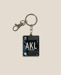 Products: Key Ring - Airport Code AKL DESIGNBYLEONARD