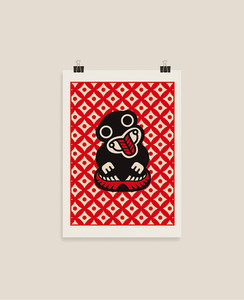 Art Print - Retro Tiki DESIGNBYLEONARD