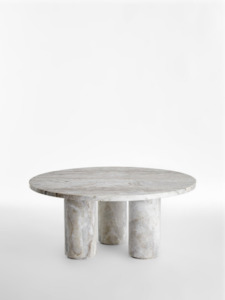 Coffee Side Tables: TISBURY COFFEE TABLE | FANTASY BROWN MARBLE