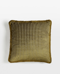 Decor: CHARIS LARGE SQUARE CUSHION | OCHRE