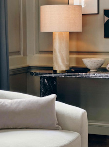 REMI STONE TABLE LAMP | LARGE