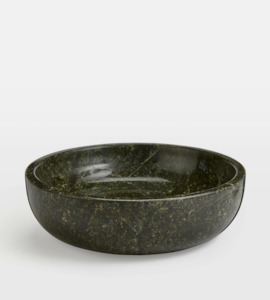 Gift Guide: MOWBRAY MARBLE SERVING BOWL | GREEN