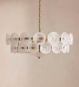 Soho Home Lighting: LORENZO CHANDELIER | WHITE