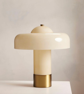 Table Lamps: GIOVANNI TABLE LAMP | LARGE | CREAM