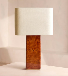REMI RECTANGULAR TABLE LAMP | MAPPA BURL