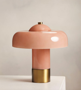 Table Lamps: GIOVANNI TABLE LAMP | PINK