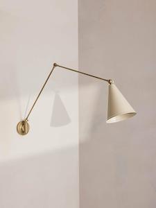 Wall Lights: VINCENT WALL LIGHT | PANTONE CREAM