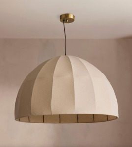 Soho Home Lighting: MARIS PENDANT SMALL | NATURAL