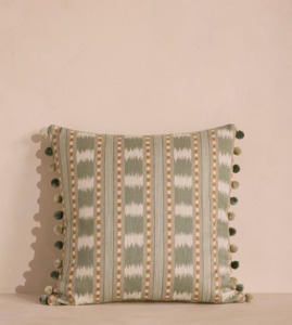 LANDO SQUARE CUSHION | SAGE