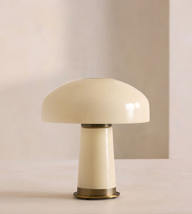 Soho Home Lighting: JANIE PORTABLE LAMP | CREAM