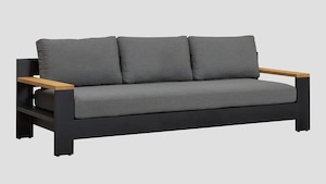 MACKENZIE ALU TRIPLE SOFA