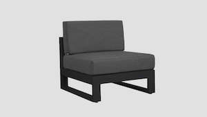 Tasman Aluminium Outdoor Sofa Range: TASMAN ALU SINGLE CENTRE SECTION