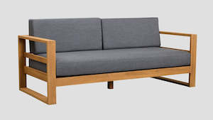 TASMAN TEAK DOUBLE SOFA