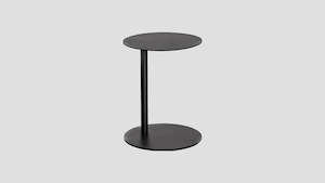 CIRCULAR ALUMINIUM SIDE TABLE