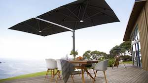 SHADOWSPEC UNITY MULTI-CANOPY CANTILEVER UMBRELLA