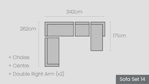 Hamilton Modular Options: Hamilton Sofa Set 14