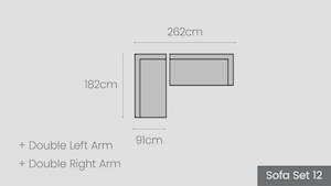Hamilton Modular Options: Hamilton Sofa Set 12