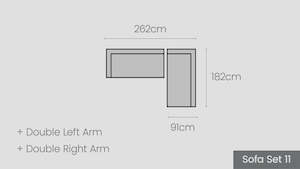 Hamilton Modular Options: Hamilton Sofa Set 11