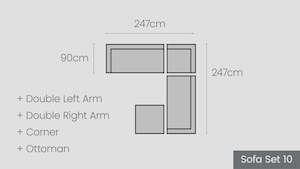 Matakana Sofa Set 10