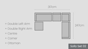 Matakana Modular Options: Matakana Sofa Set 02