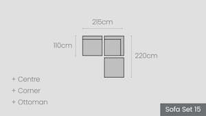Tolaga Bay Modular Options: Tolaga Bay Sofa Set 15