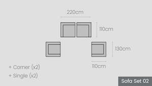 Tolaga Bay Modular Options: Tolaga Bay Sofa Set 02