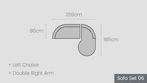 Cambridge Sofa Set 06