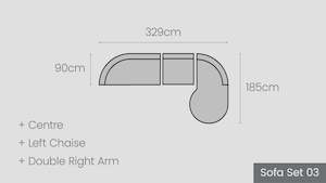 Cambridge Sofa Set 03
