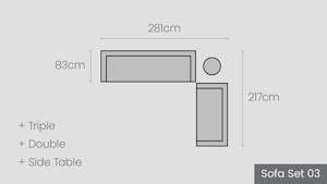 Great Barrier Sofa Set 03