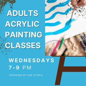 Art Class: Adults Acrylic Painting Classes