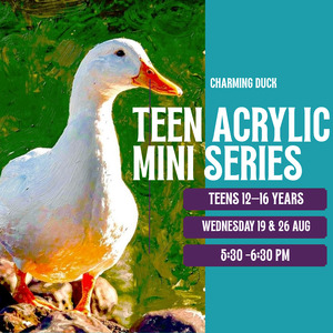 Products: Teen Acrylic Mini Series: Charming Duck (2-Class Workshop)