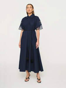 Florentina Dress in Navy