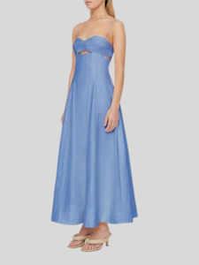 Florence Stitch Dress in Marina