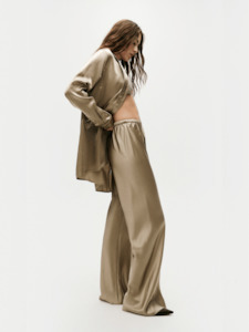 Pants Shorts: Bias Cut Pants in Graphite