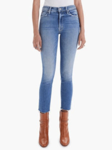 The Mid Rise Dazzler Ankle Fray -  Riding The Cliffside