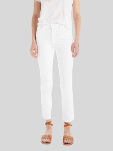 The Mid Rise Dazzler Ankle Fray-  Fairest Of Them All