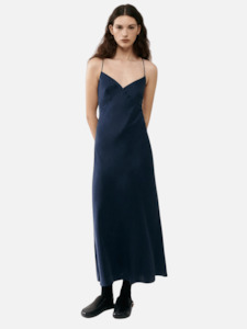 The Colour Edit: Deco Rouleau Dress in Midnight