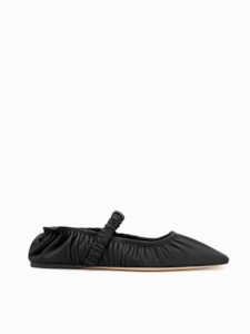Footwear: Zadie Ballet Flat in Black