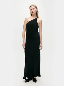 Nearly Gone: Slope Dress in Black