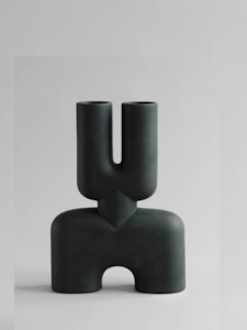 Home: PRE-ORDER Cobra Double Medio Vase in Black