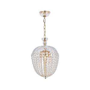 Bohemian Basket Chandelier - Width: 35 cm - Brass Fixtures